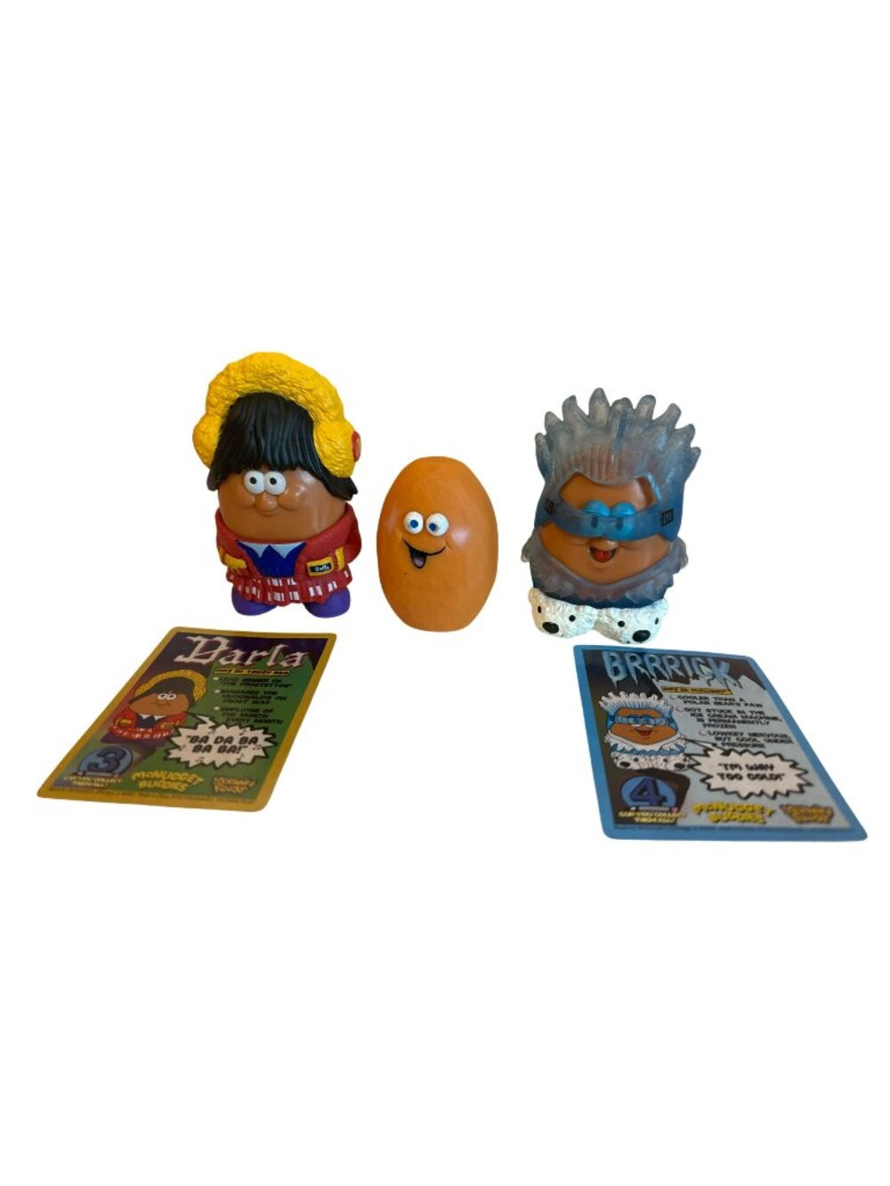 McDonalds Kerwin Frost McNugget Buddies Darla & Brrrick Figures With Cards 2023